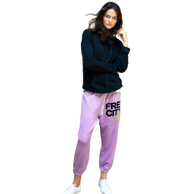 JUDY SANDERSON PURPLE SWEATPANTS UNISEX