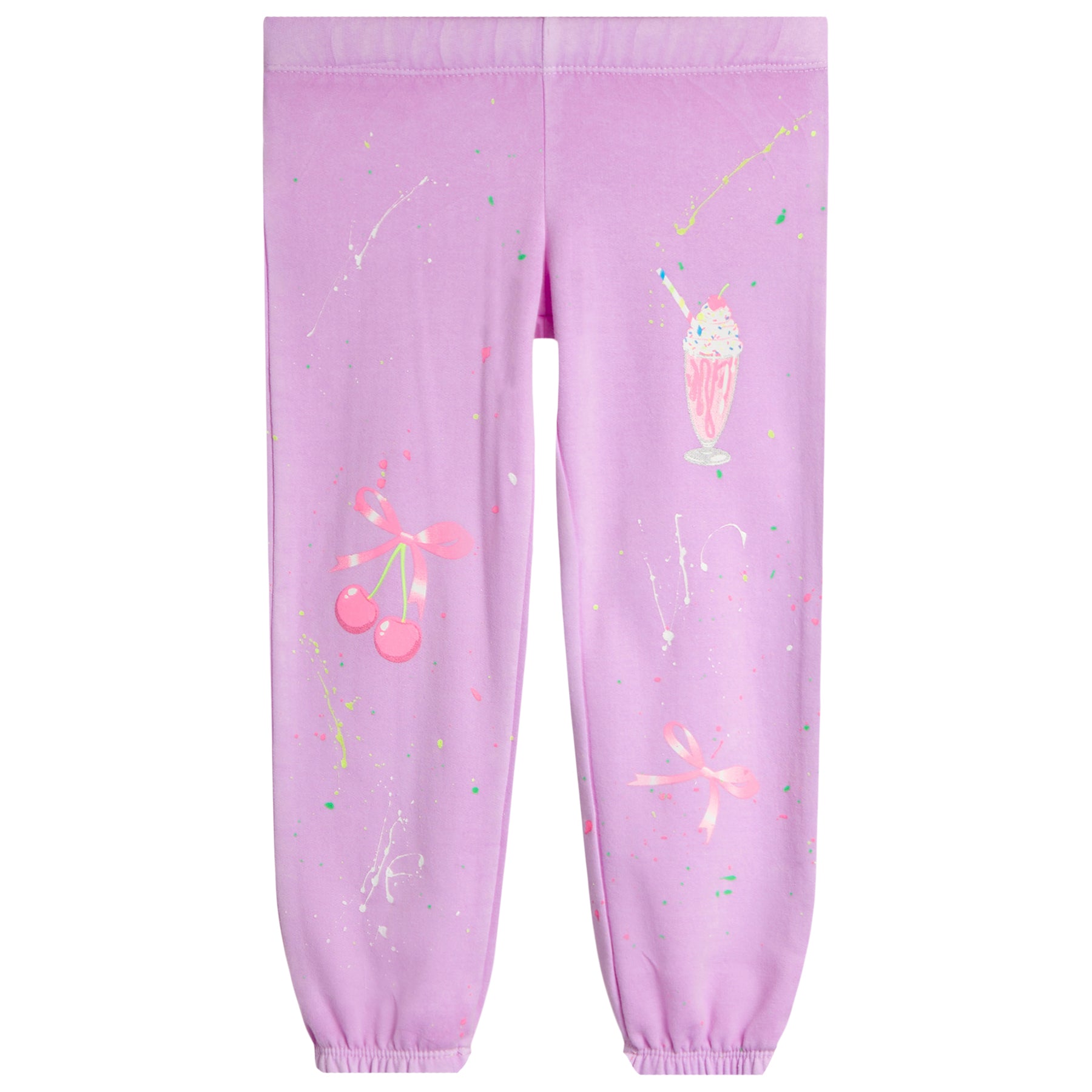 Bows And Sundaes Splatter Jogger – Denny's