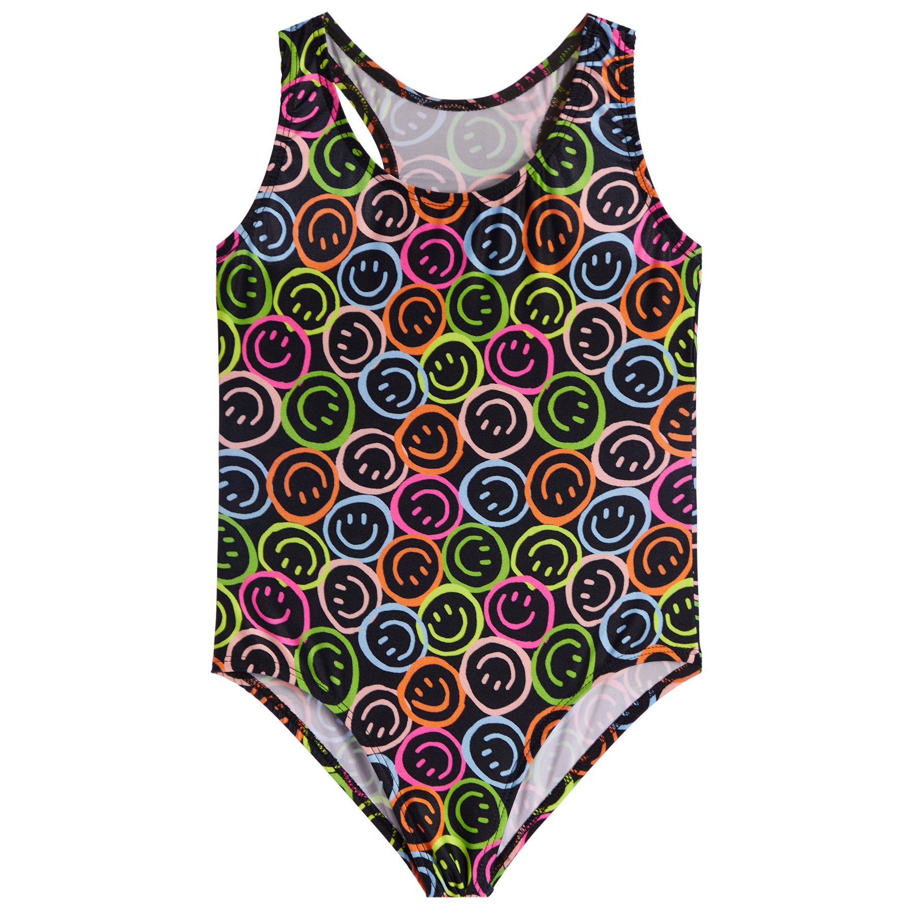 1pc Smiley Faces Bathing Suit - Denny's