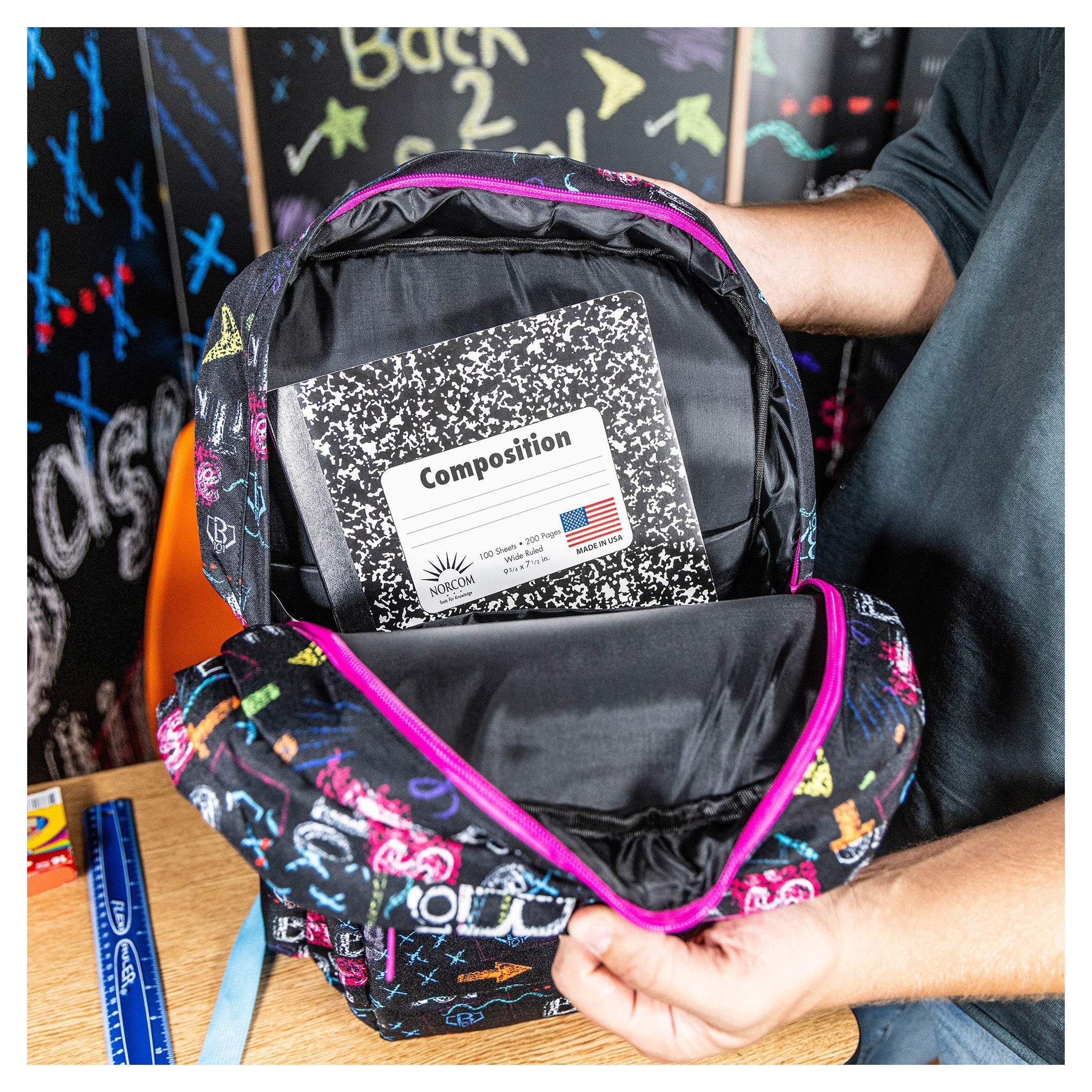 BL Chalkboard Backpack - Denny's