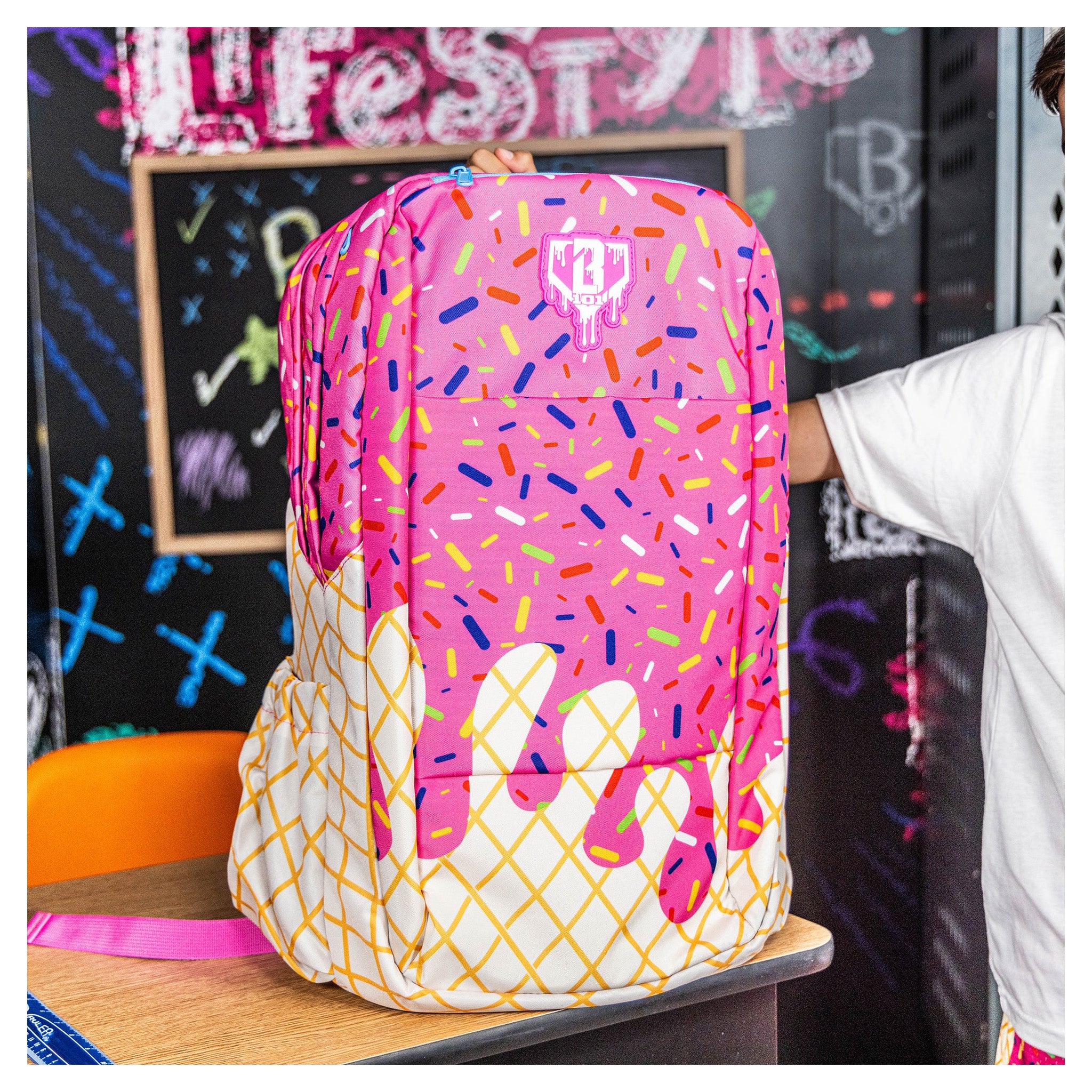 BL Ice Cream Backpack -Strawberry - Denny's
