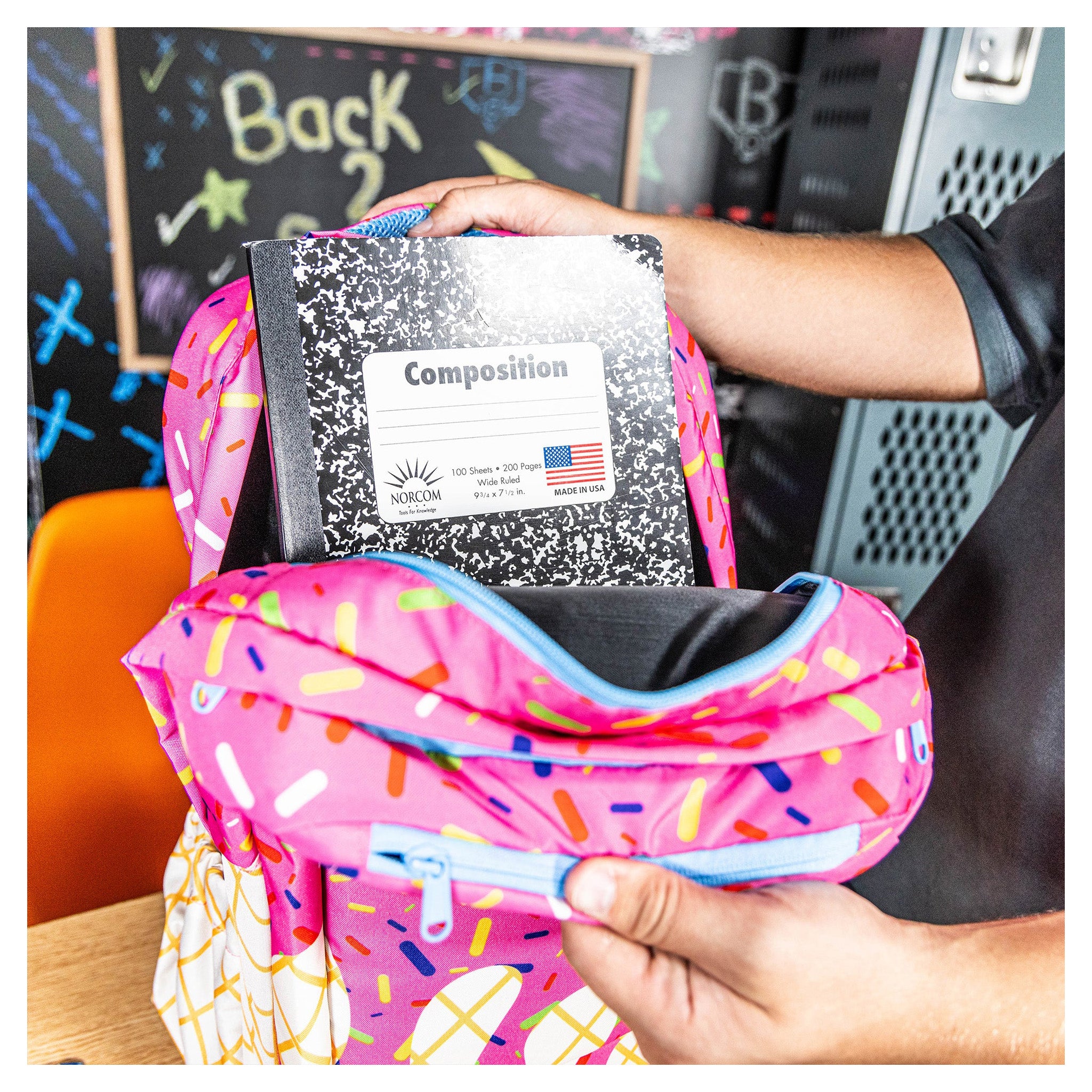 BL Ice Cream Backpack -Strawberry - Denny's