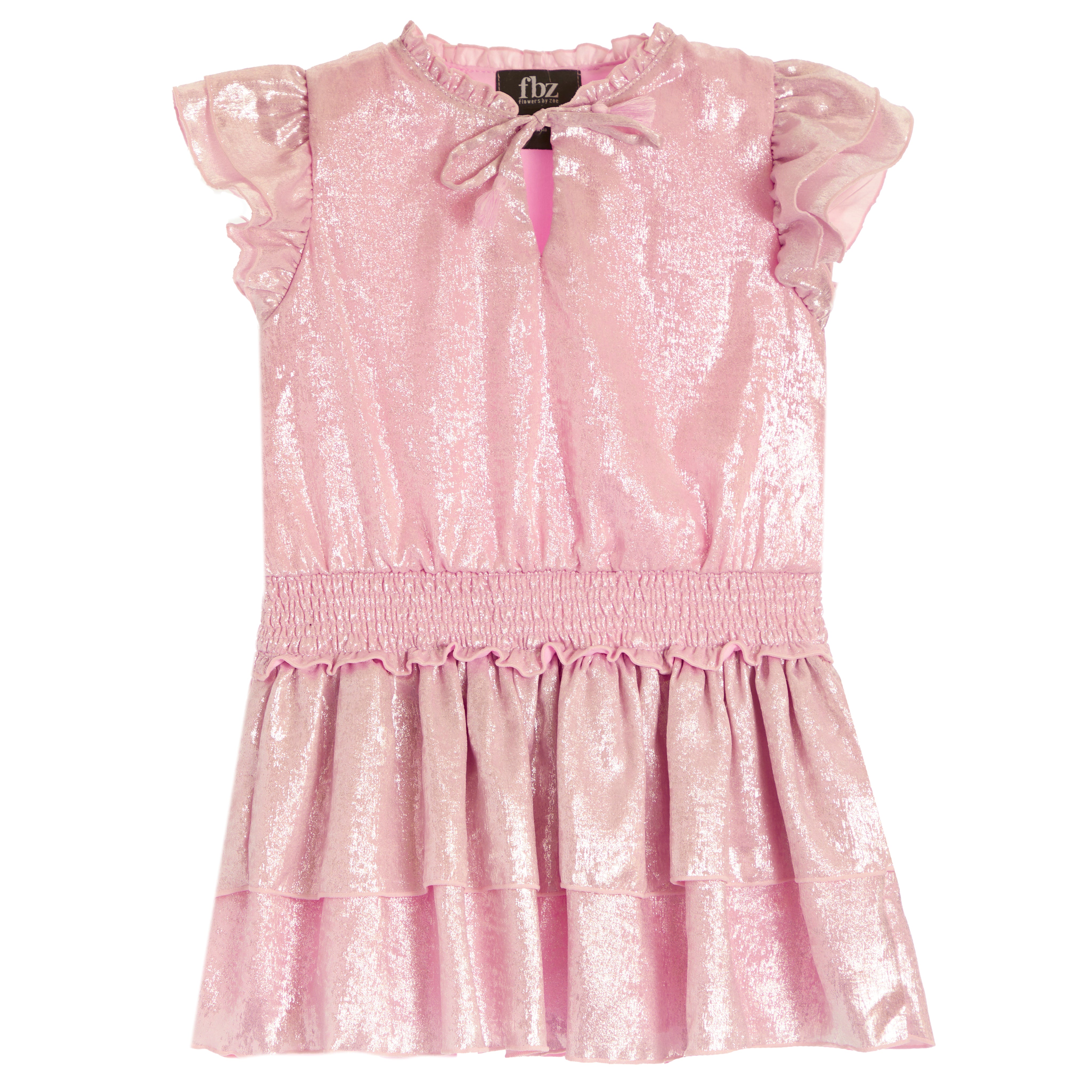Smock Middle Metallic Dress - Denny's