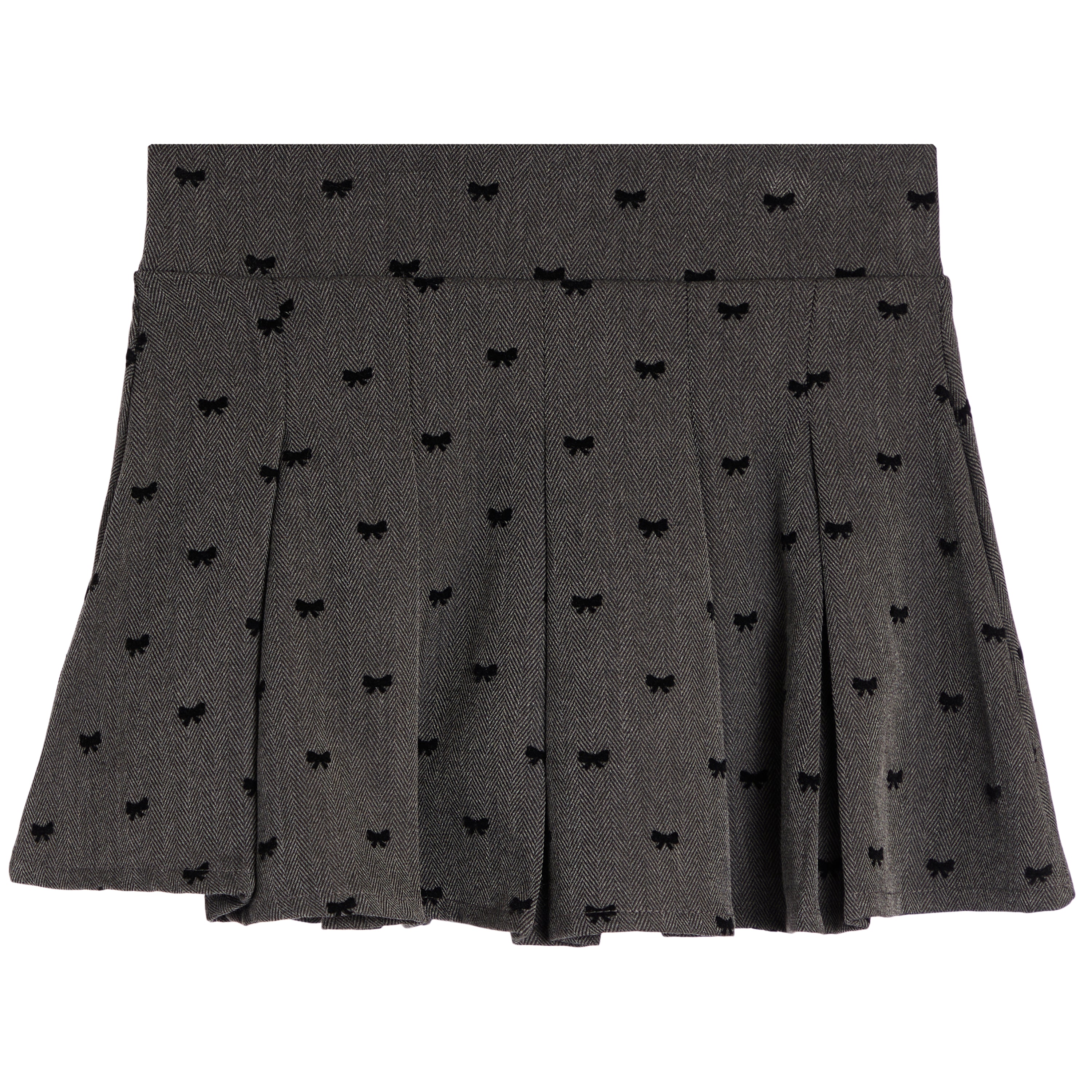 Allover Black Bows Skort - Denny's