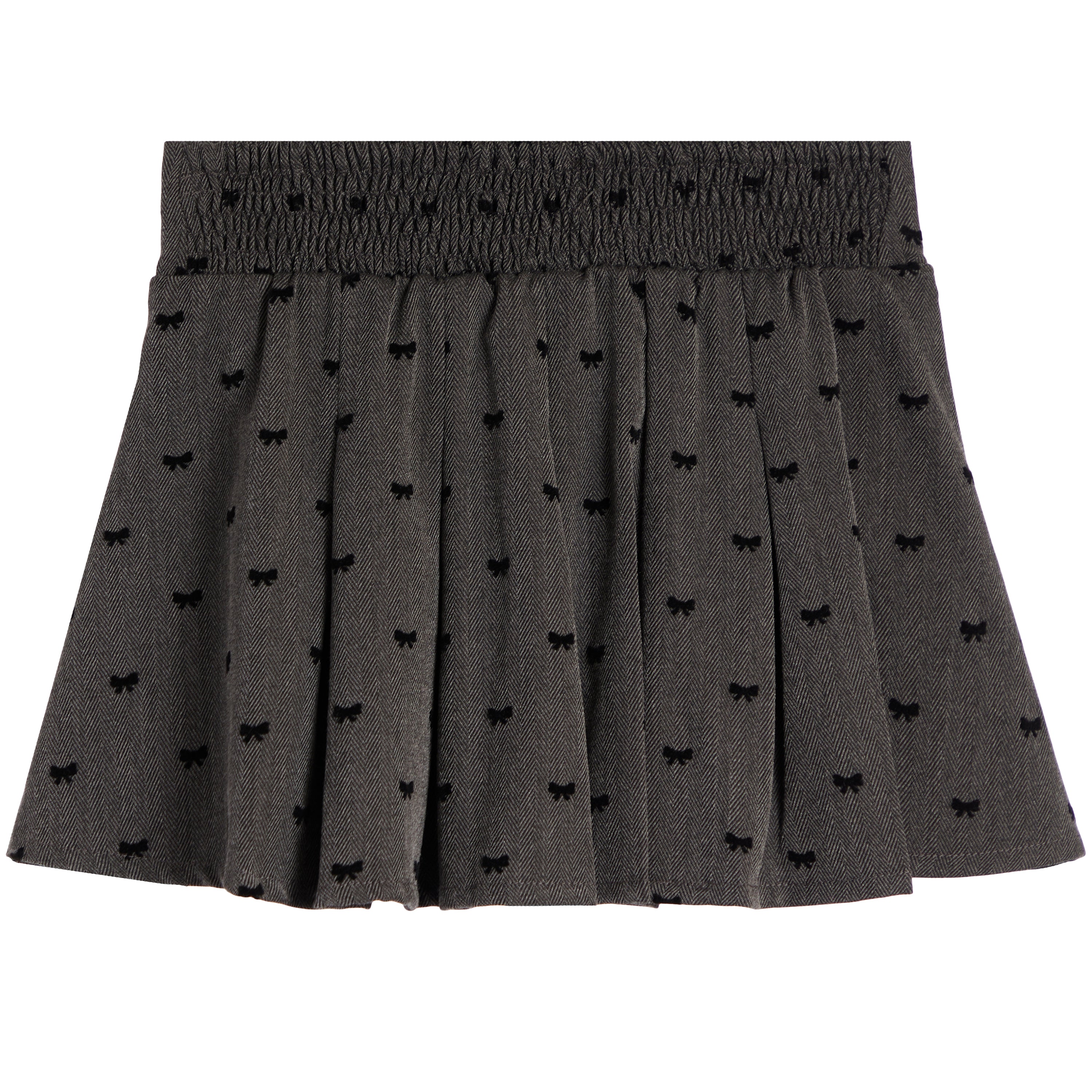 Allover Black Bows Skort - Denny's