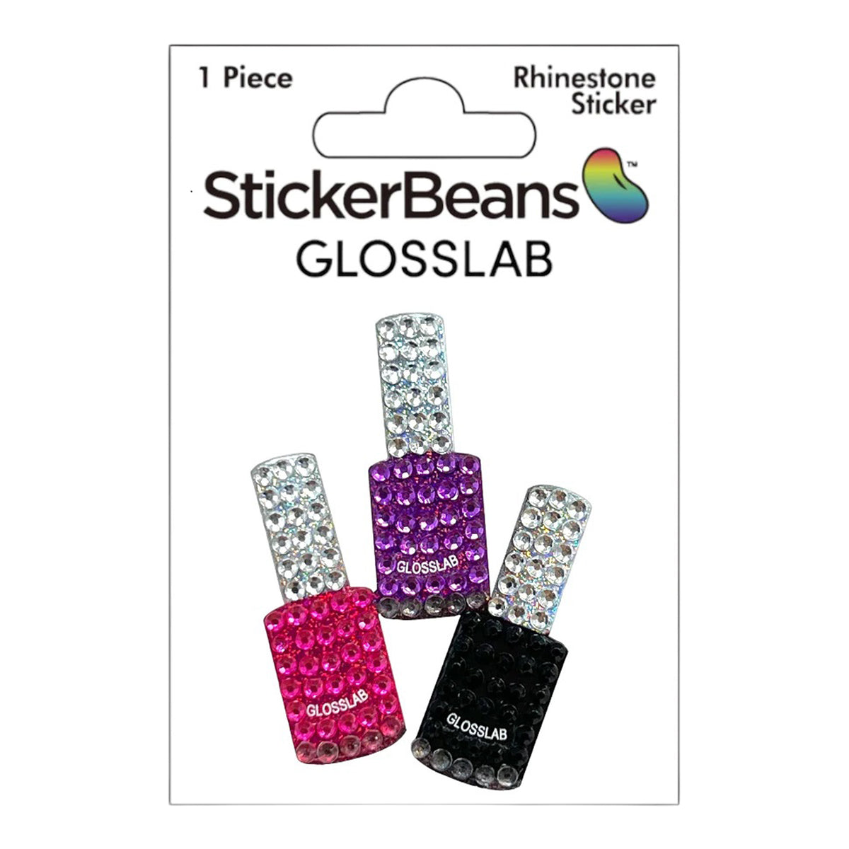The GLOSSLAB Nail Polish Trio Sticker Denny's