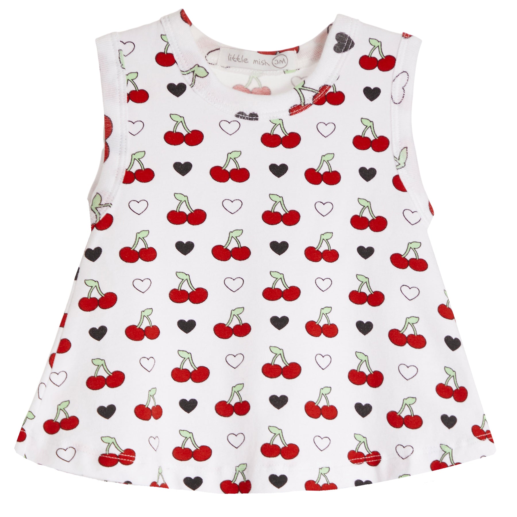 2pc Cherries Swing Diaper Set - Denny's