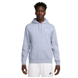 Club Fleece Pullover Hoodie In Ghost - Denny's