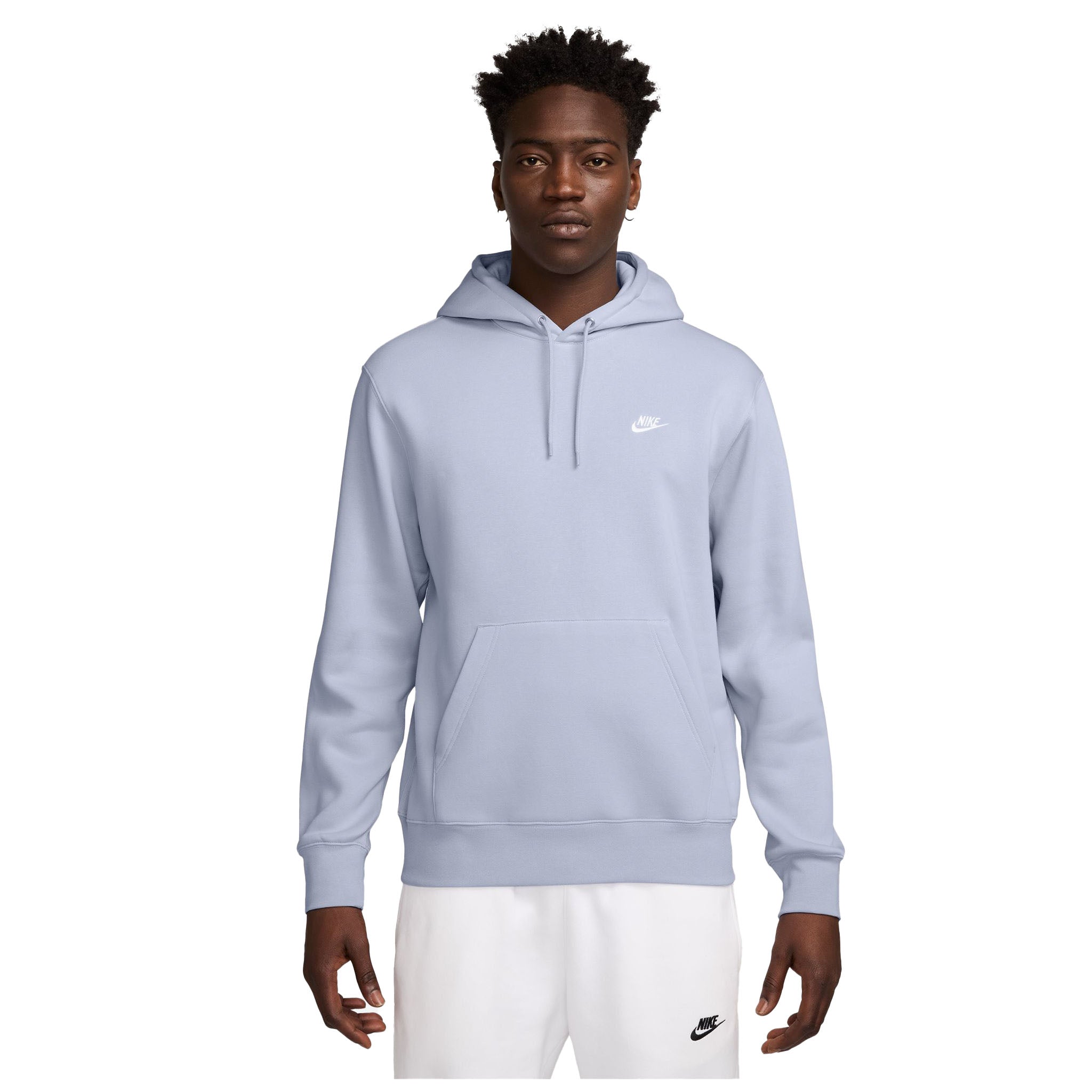 Club Fleece Pullover Hoodie In Ghost - Denny's