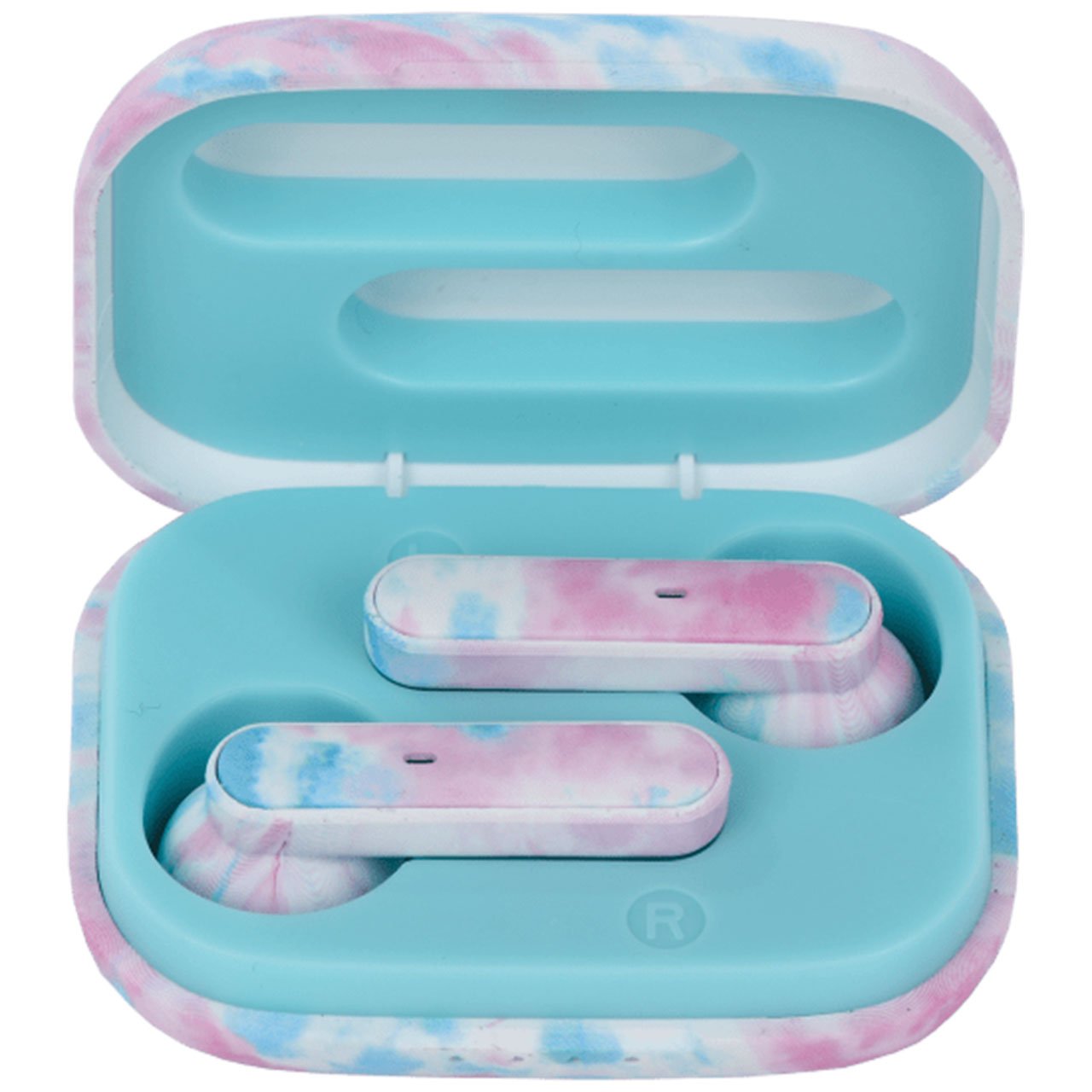 Silver Star Tie Dye Earbuds - Denny's