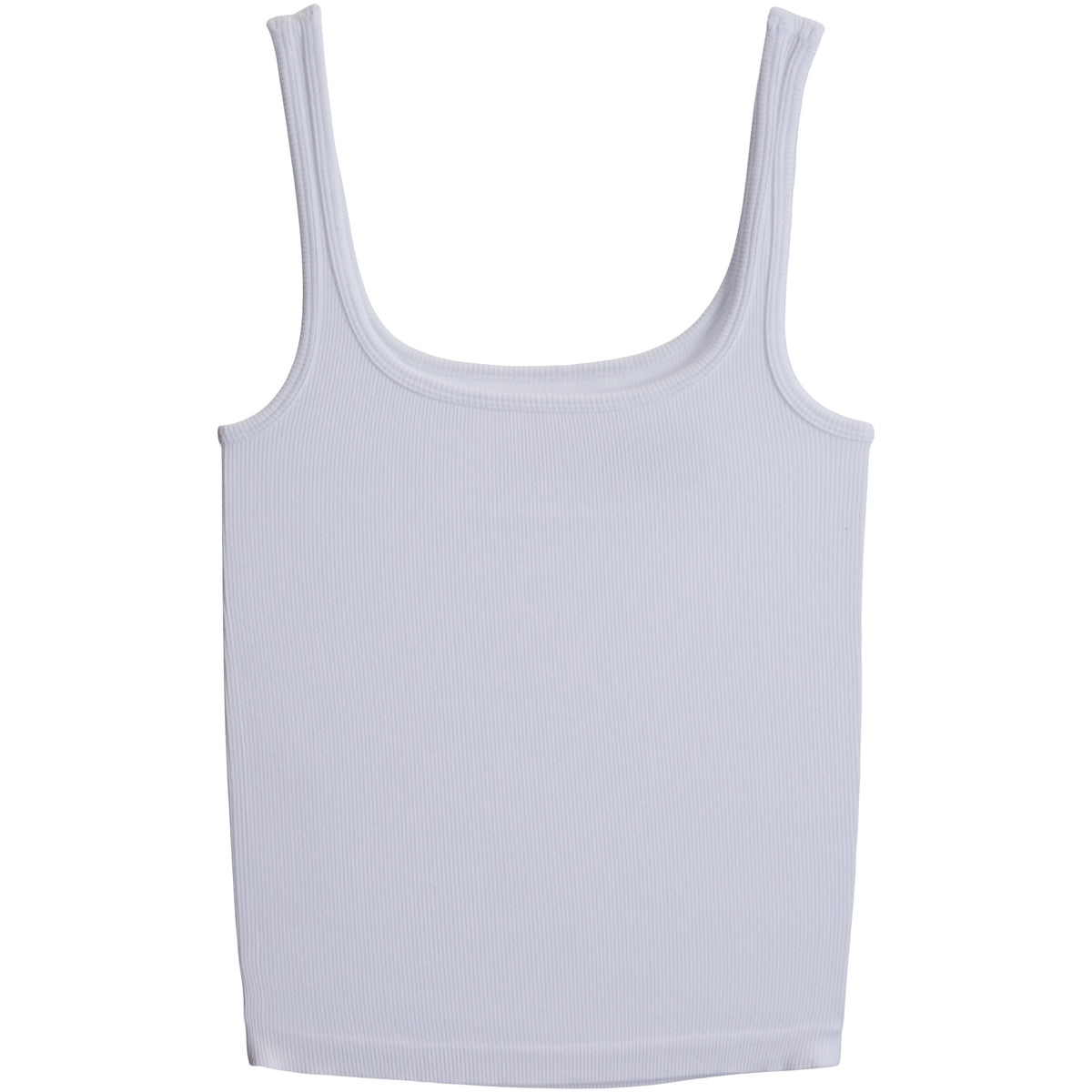 Ribbed Square Neck Tank | Denny's