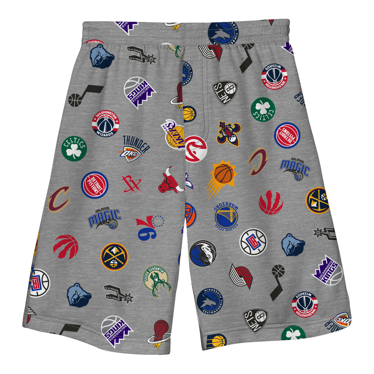 Nba shorts team name on front top