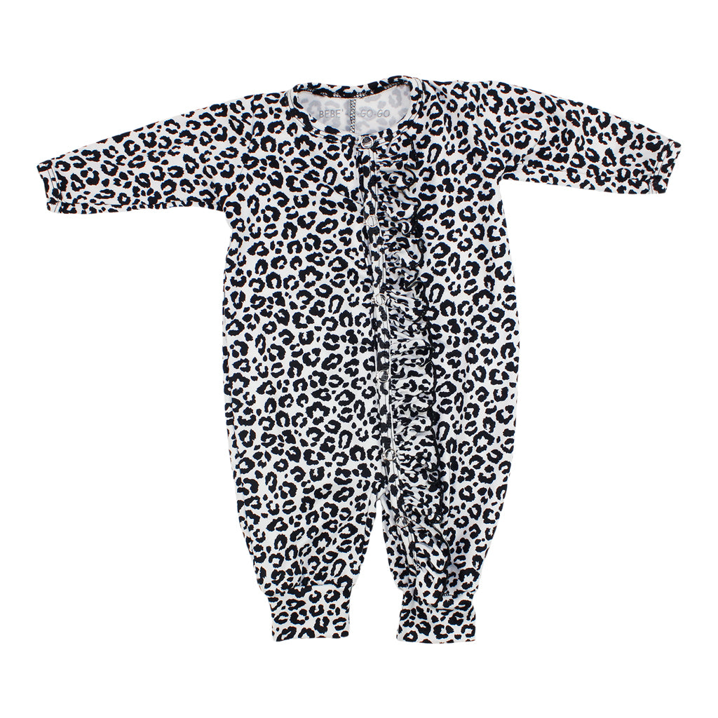 Latte Wicker Ruffle Coverall