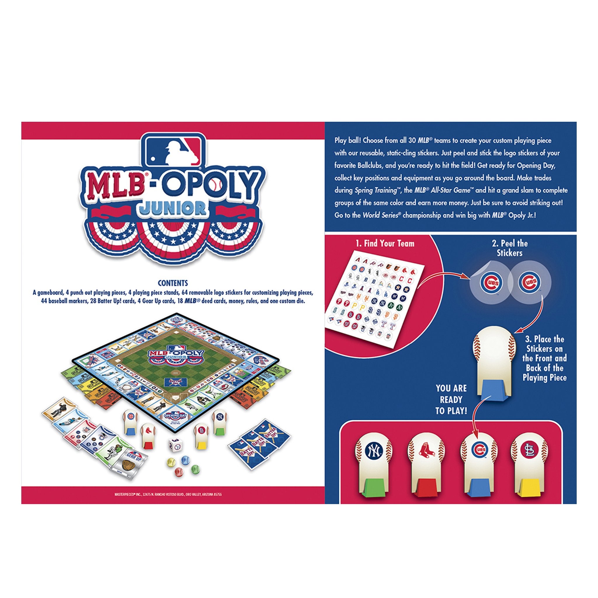 MLB Opoly Jr - Denny's