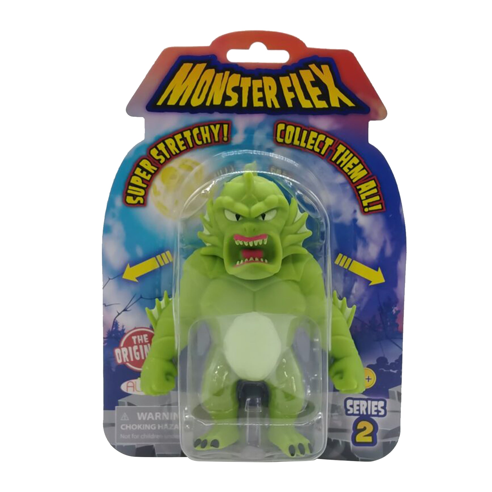 MONSTER MOUTH GLUTTONY　BLOCK / Sサイズ Monster Flex Series 2 Stretchable Monsters – Denny's X Lester's
