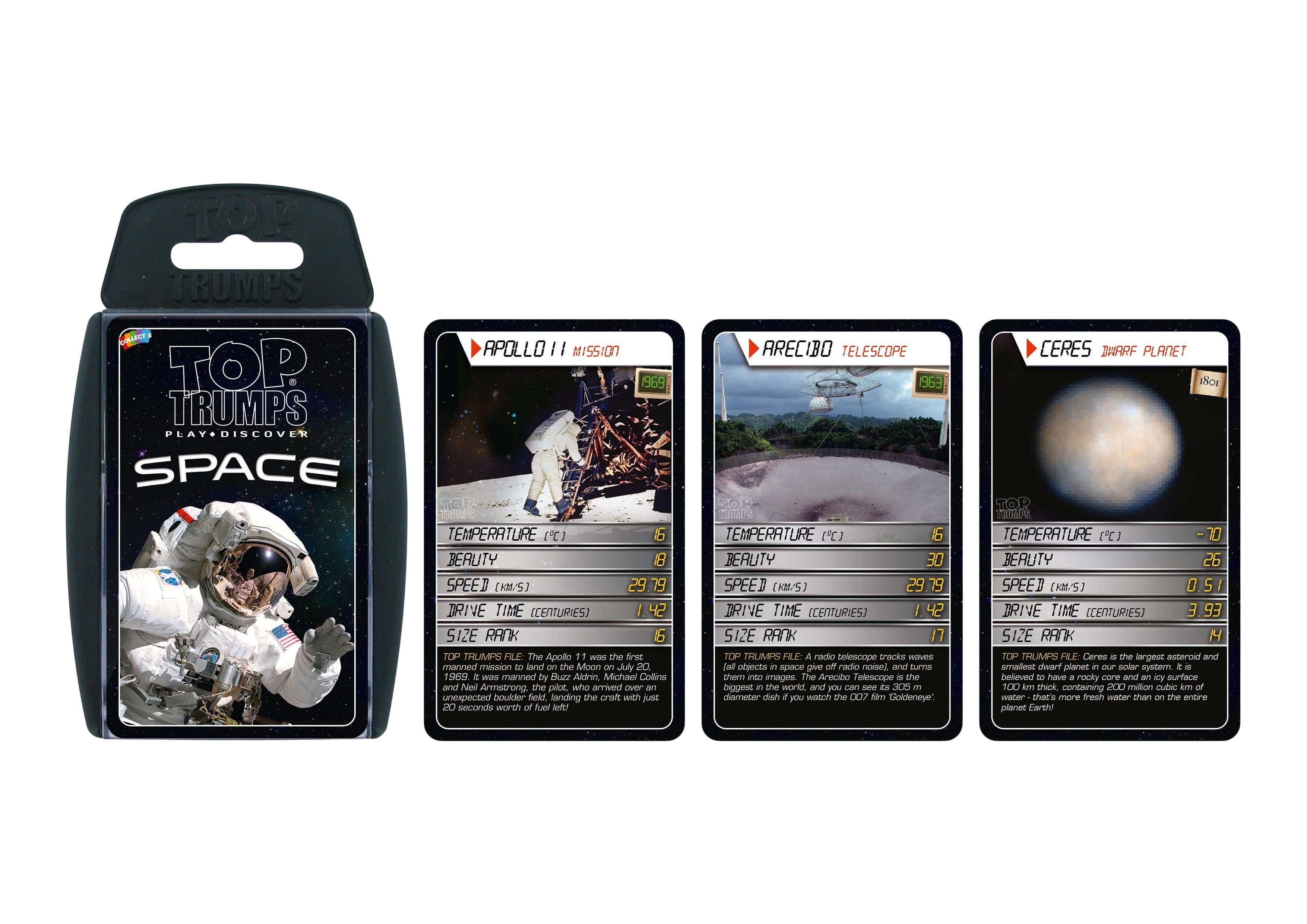 Space Top Trumps - Denny's