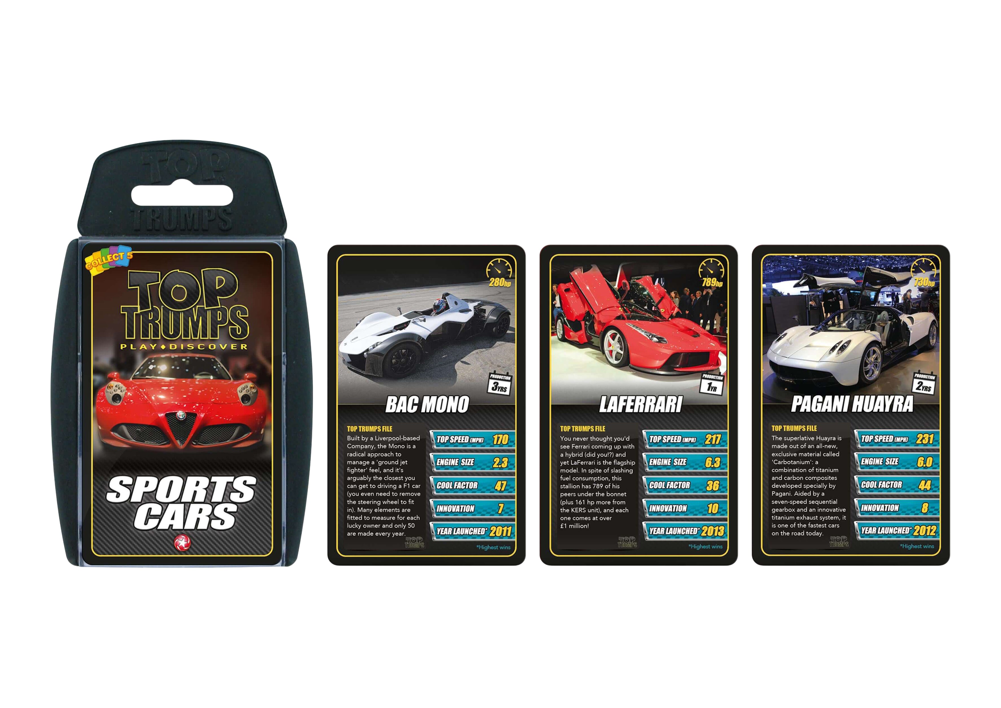 Sports Cars Top Trumps - Denny's