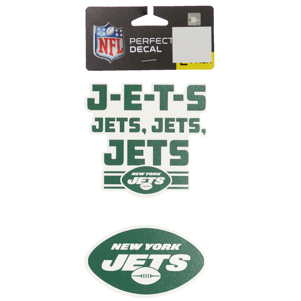 NY JETS Slogan Decal 4x4