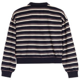 Everyday Rugdy Stripe Quarter Zip