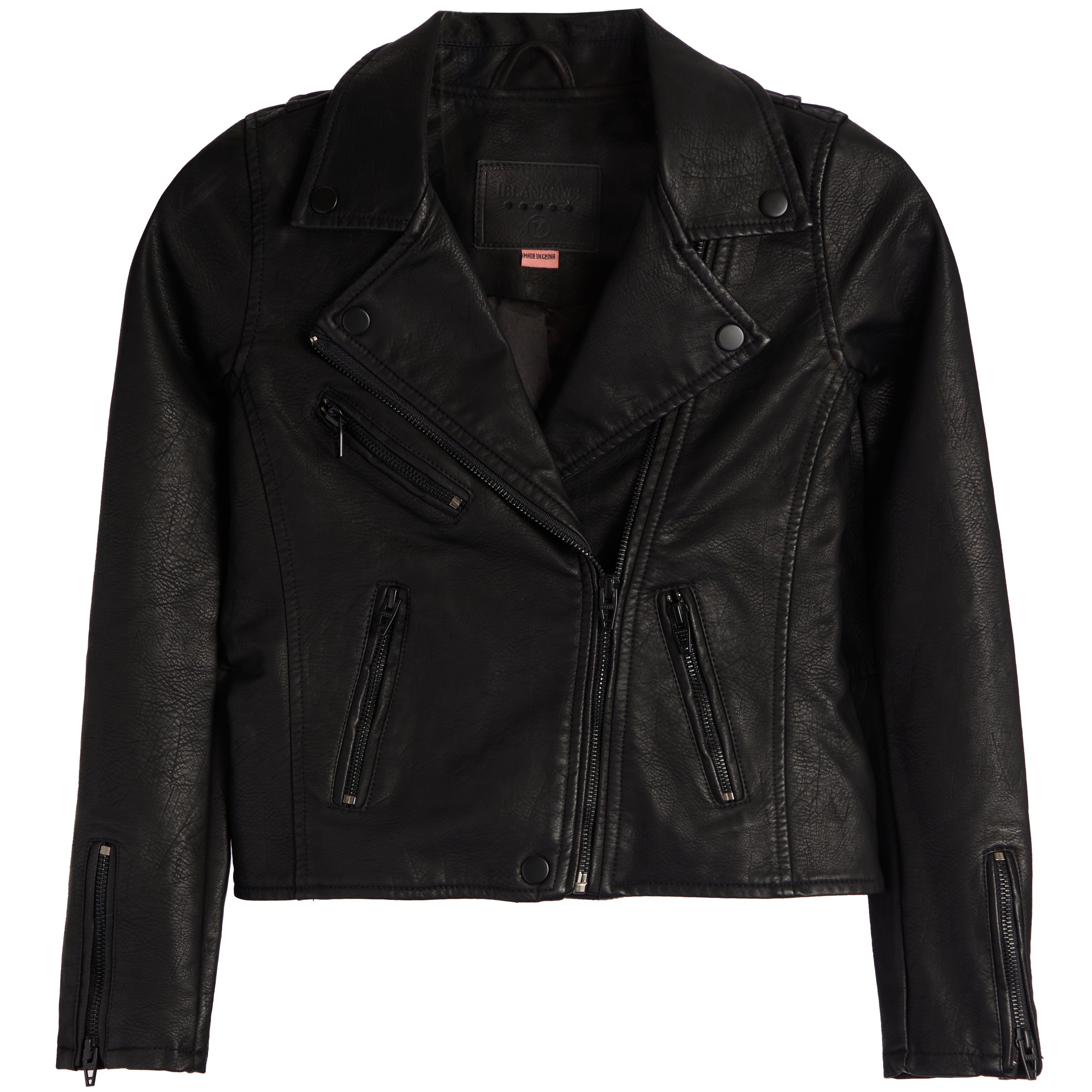 Faux Leather Jacket - Denny's