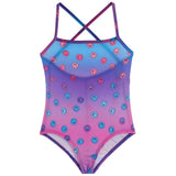 1pc Ombre With Allover Smiley Face