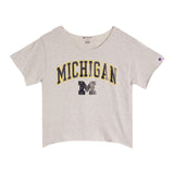 Michigan Off Shoulder Tee w/ Stones