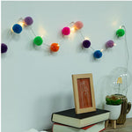 Pom Pom String Lights