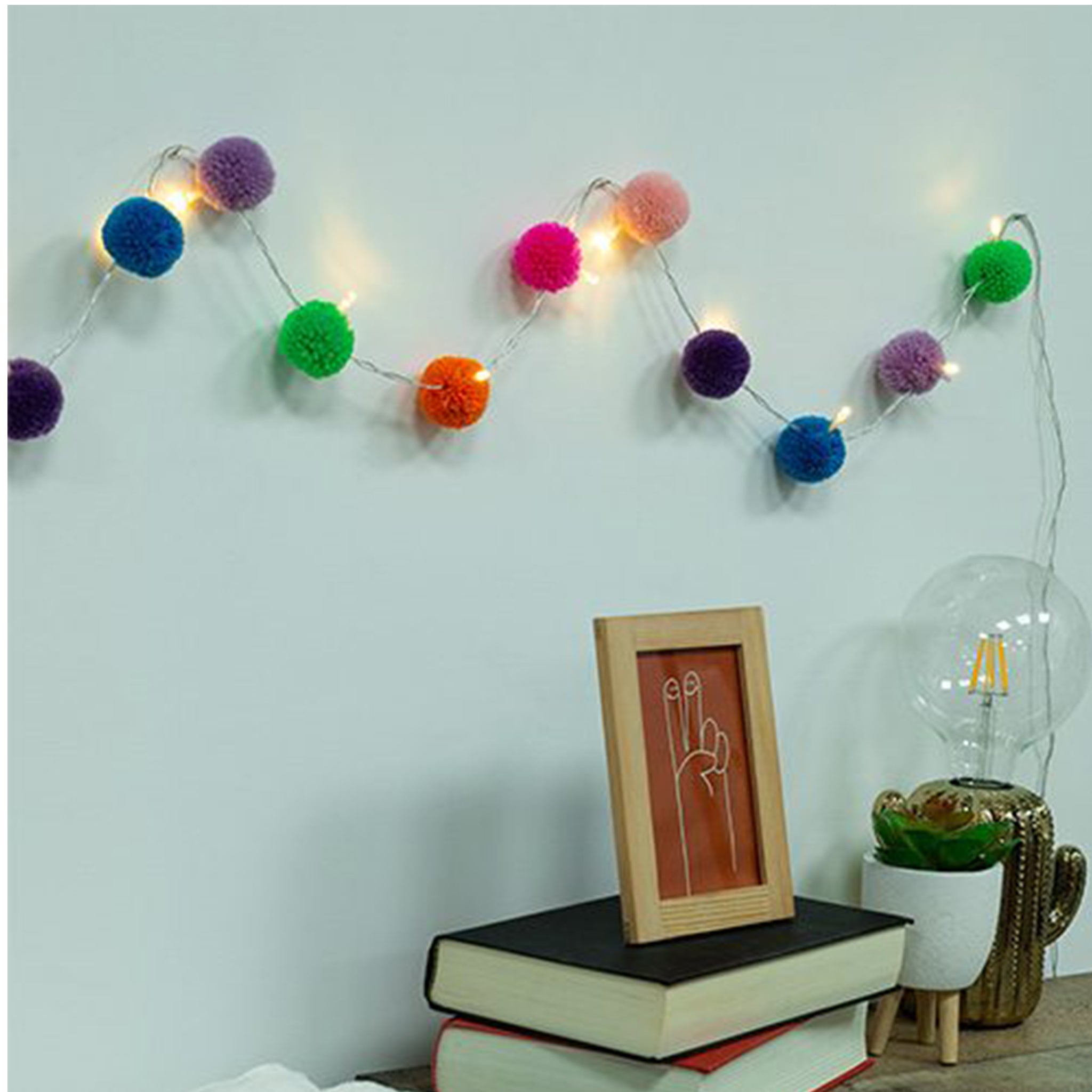 Pom Pom String Lights