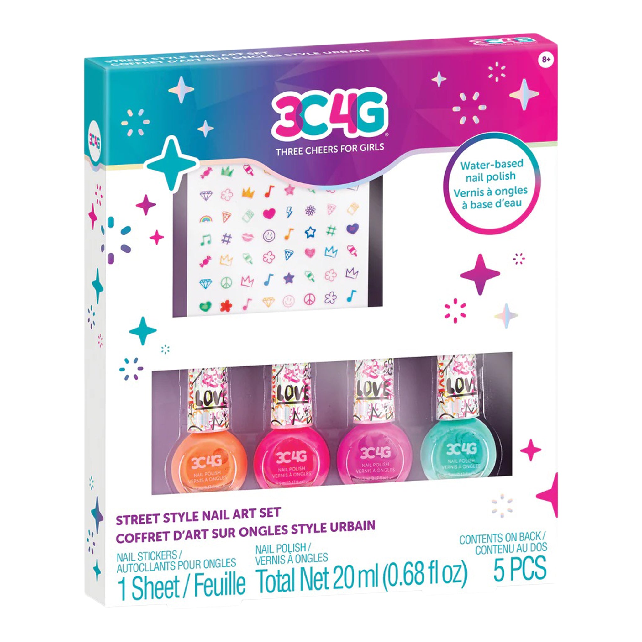 Street Style Graffiti Nail Art Set - Denny's