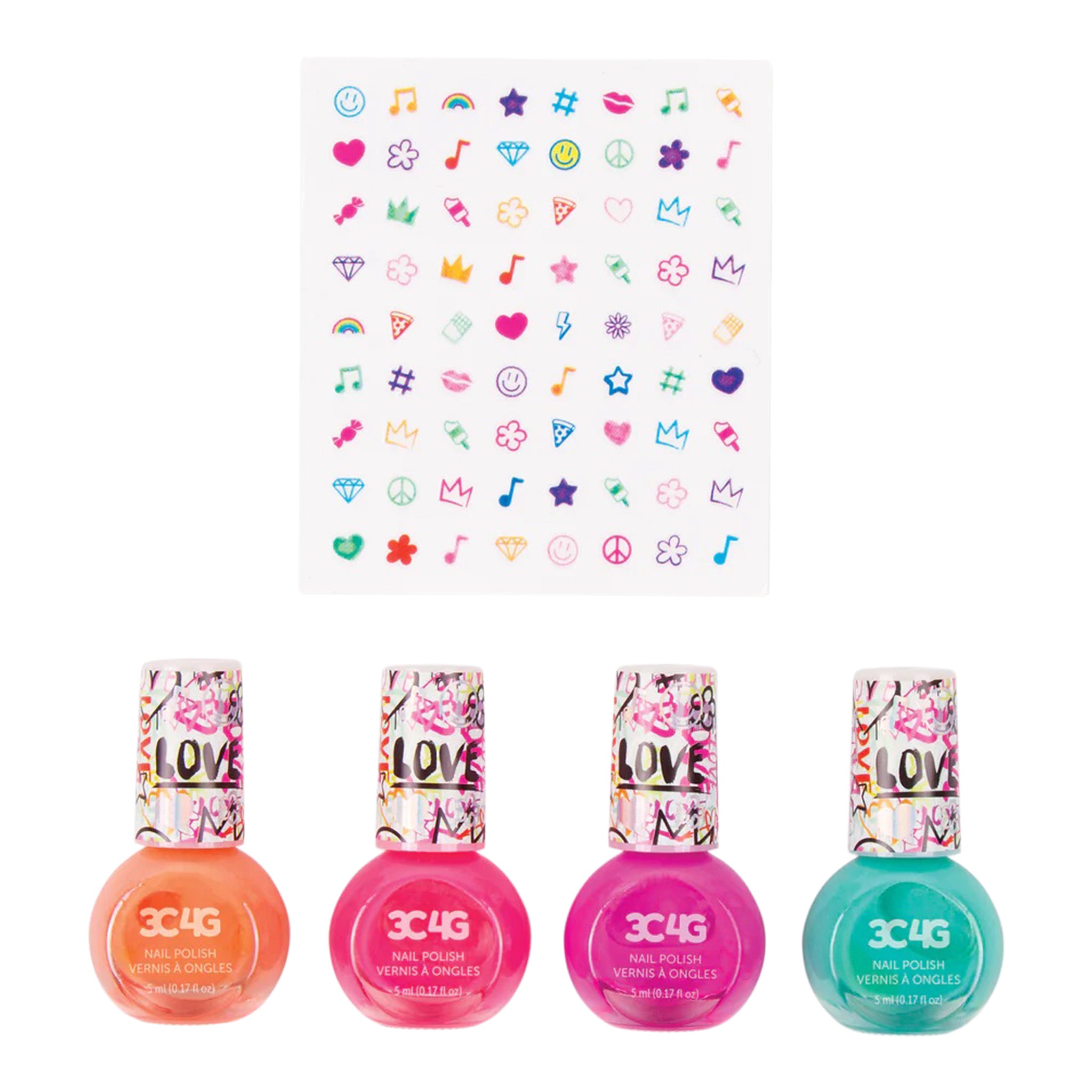 Street Style Graffiti Nail Art Set - Denny's