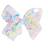 Neon Splatter 4inch Bow - Denny's