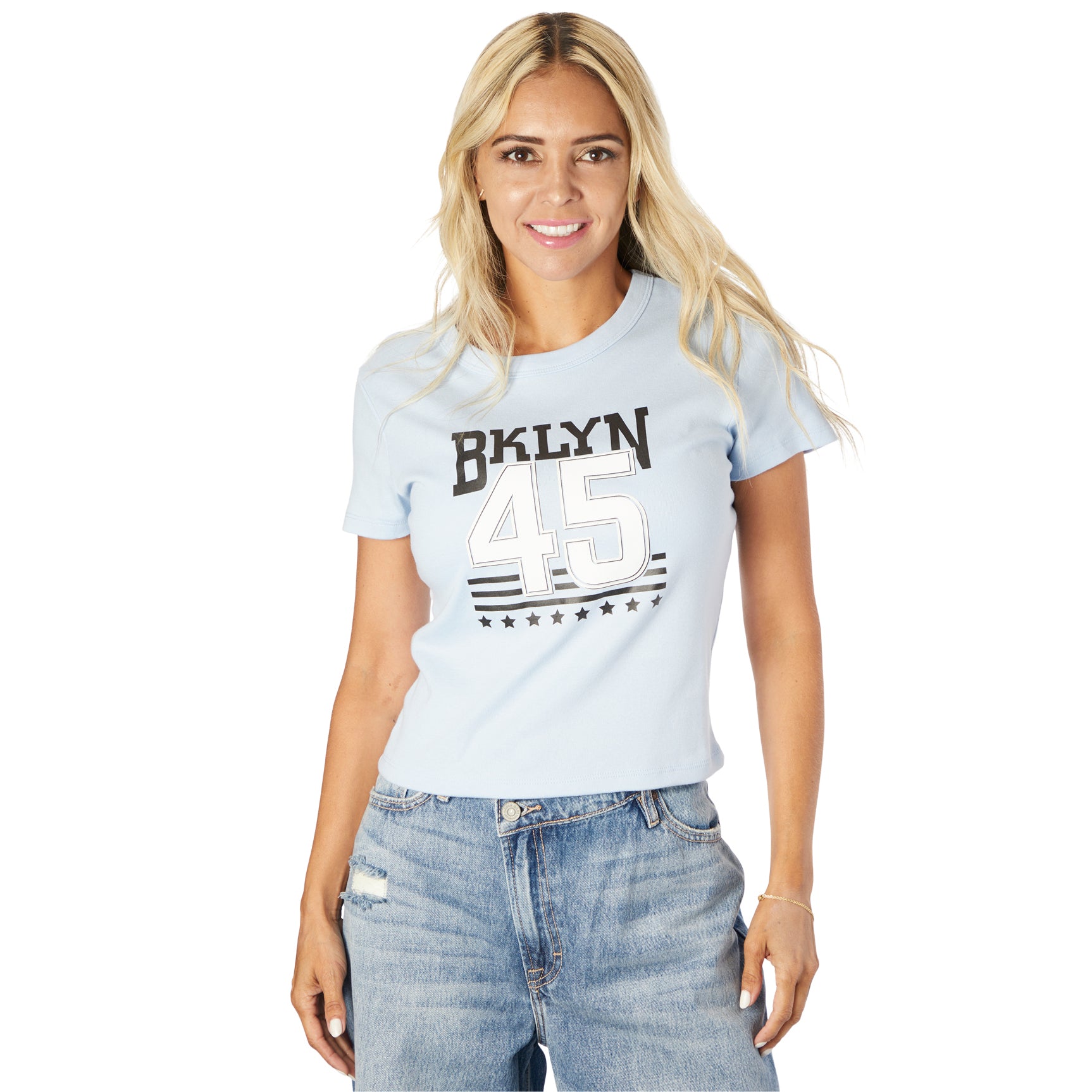 Brooklyn 45 Baby Tee - Denny's