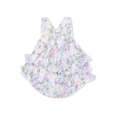 Magnolias Ruffle Sunsuit