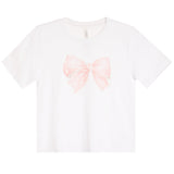 Short Sleeve Bow Crew