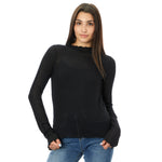 Too Close Cozy Mock Neck Top - Denny's