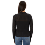 Too Close Cozy Mock Neck Top - Denny's