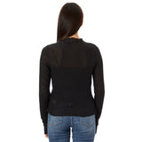 Too Close Cozy Mock Neck Top - Denny's