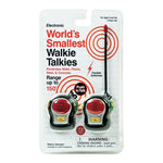 World`s Tiniest Small Talk 2pk Walkie Talkies - Denny's