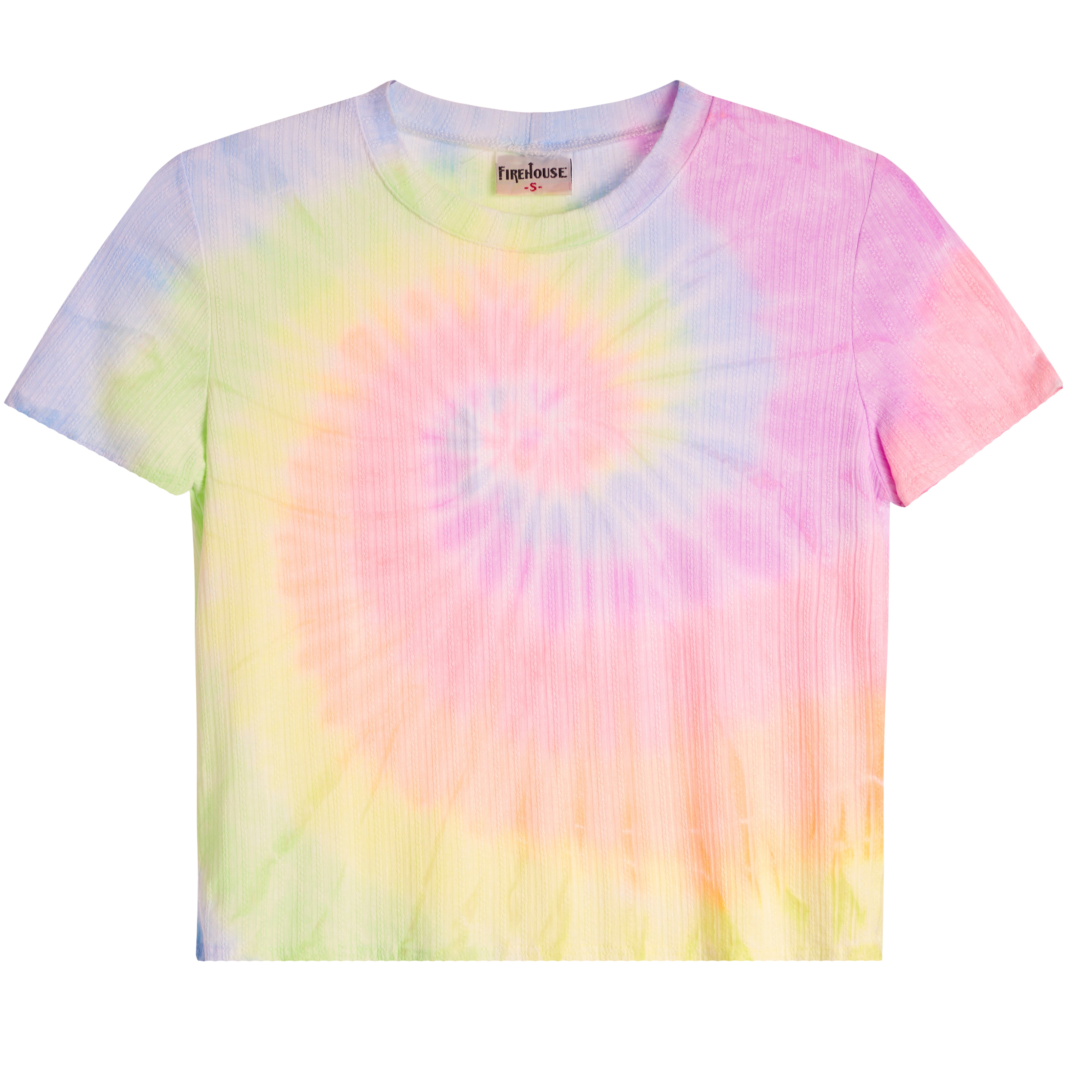 Tie Dye Pointelle Tee - Denny's