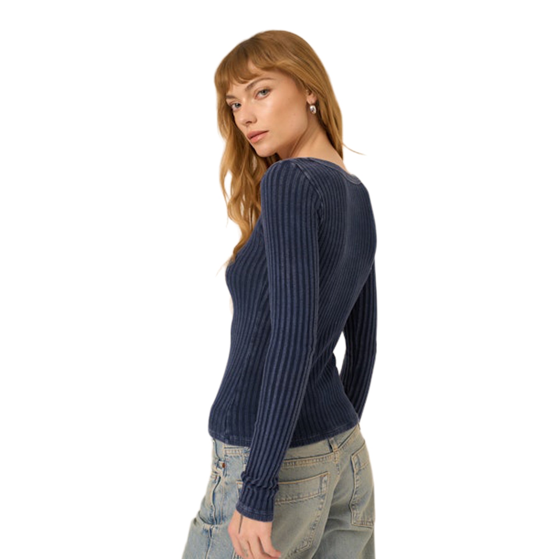 Whats the Scoop Long Sleeve Top - Denny's