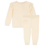 2pc Milan Ruffle Crew Set - Denny's