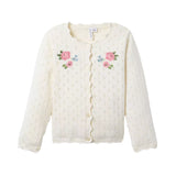 Rose Embroidered Cardigan