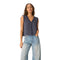 Viva Button Front Sweater Tank - Denny's