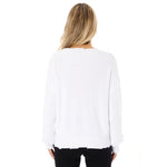 Distressed Vneck Sweater - Denny's
