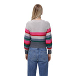 Georgia Stripe Cropped Sweater - Denny's