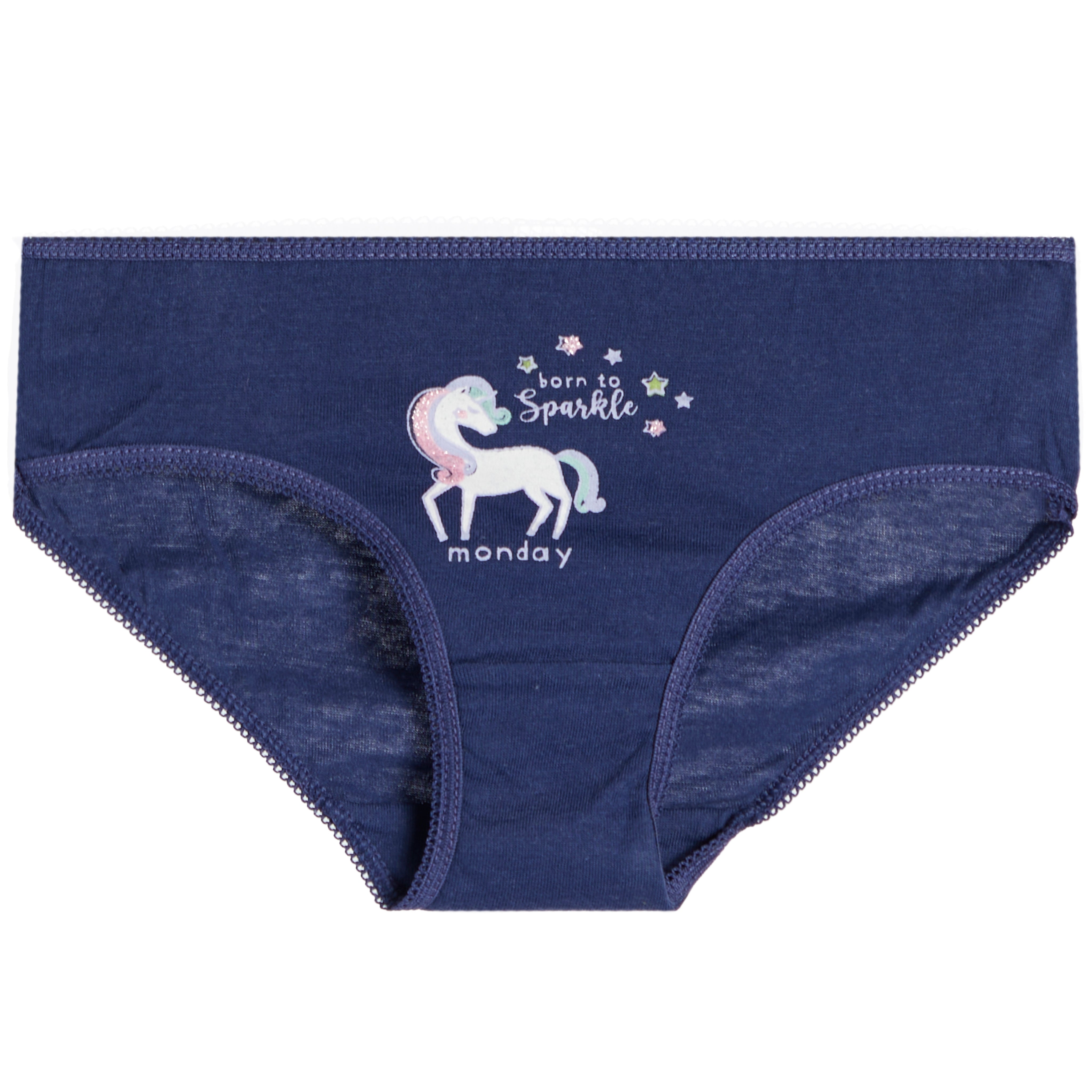 Amber Days Of The Week 7pk Bikini Unicorn - Denny's