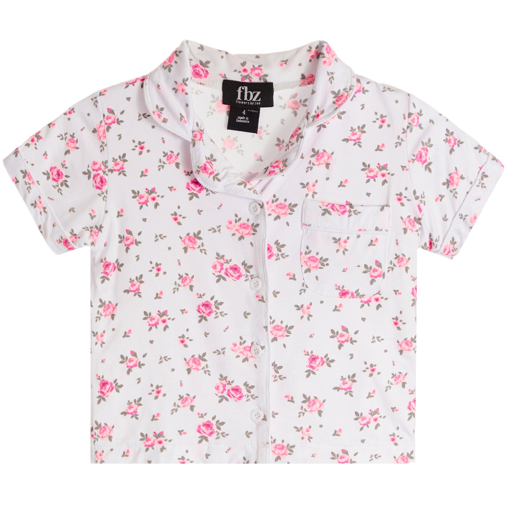 2pc Modal Floral Short Set - Denny's