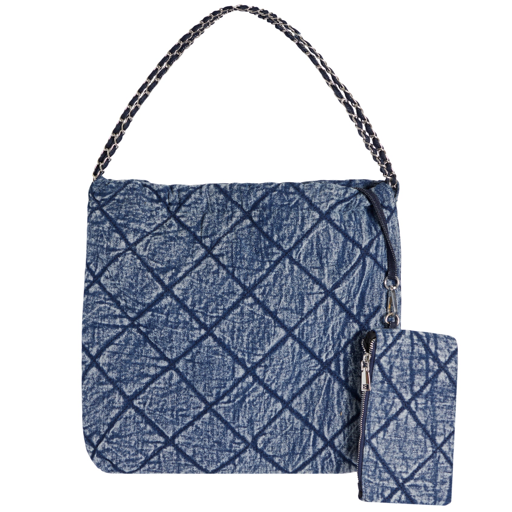 Chain Handle Denim Hobo - Denny's