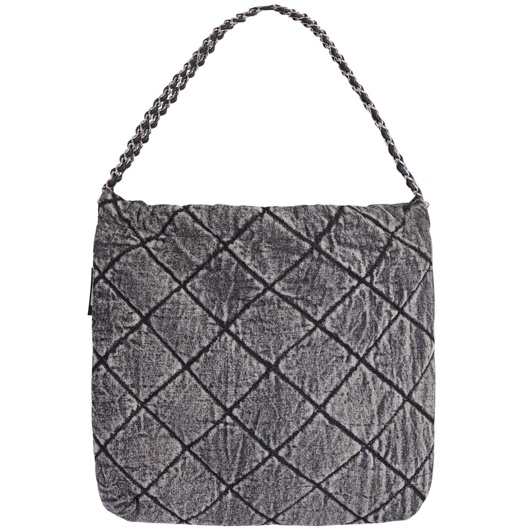 Chain Handle Denim Hobo - Denny's