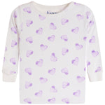 Watercolor Hearts 2pc PJ Set - Denny's
